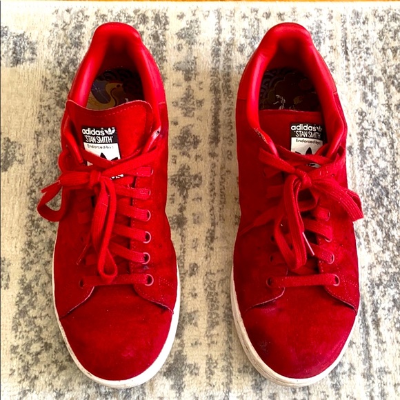 stan smith red velvet